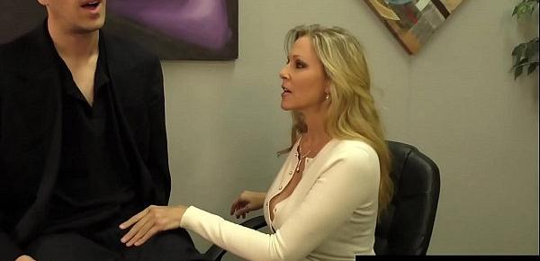  Lay Your Head On My Big Tits! Julia Ann Milks Your Cock & You Love it!